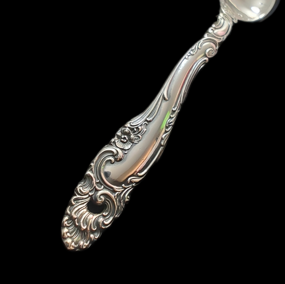 Vintage Gorham Sterling Silver Spoon Brooch Pin 1953 Décor pattern Decor - Picture 4 of 12